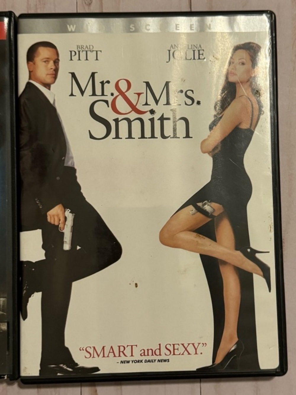 Mr. & Mrs. Smith dvd